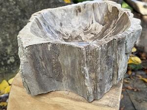 Umyvadlo fosilní 43x30 cm z Bali