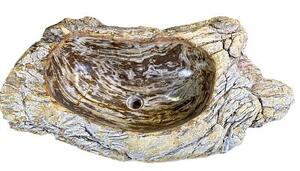 Obří fosilní umyvadlo 100x50 cm Bali