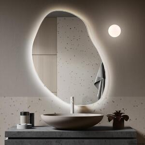 GieraDesign Zrcadlo Plama No.3 LED Rozměr: 85 x 109 cm