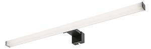 Rabalux Černé LED svítidlo nad zrcadlo 3v1 Oliro 60cm 9W 75052