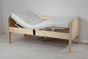 Dřevěná postel Berghen - pečovatelské lůžko