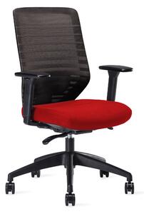 Setulo Kancelářská židle Kuma Barva: Červená, Varianta: bez podhlavníku
