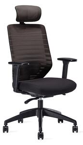 Setulo Kancelářská židle Kuma Barva: Černá, Varianta: s podhlavníkem