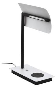 LED stolní lampa Arenaza, stmívatelná, QI, bílá