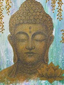 Buddha obraz na plátně 40x30 cm