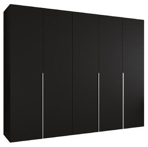 Šatní skříň 250 cm Alice 1 (černá + kašmír)