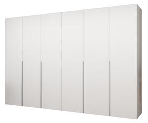 Šatní skříň 300 cm Alice 1 (bílá + kašmír)