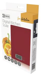 EMOS Digitální kuchyňská váha TY3101R červená 2617001402