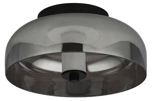 LED stropní světlo Frisbee se stínidlem ze skla