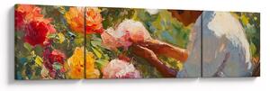 Obraz - Zahradník (170x50 cm)