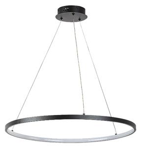 Rabalux Černé závěsné LED svítidlo Beliza 600mm 55W 72344