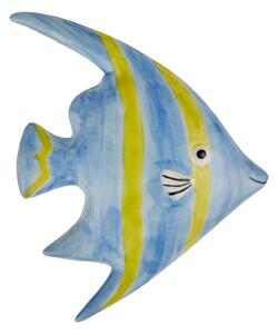 CORAL COAST Dekorace ryba 20 x 16 cm - modrá