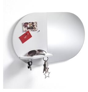 Nástěnné zrcadlo s magnetickou deskou Tomasucci Reminder, 36 x 60 x 9 cm