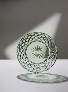 Lyngby Glas Sada skleněných talířů Sorrento 21 cm (4 ks) Green