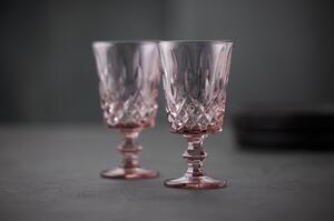 Lyngby Glas Sklenice na víno Sorrento 29 cl (4 ks) Pink