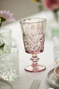 Lyngby Glas Sklenice na víno Sorrento 29 cl (4 ks) Pink
