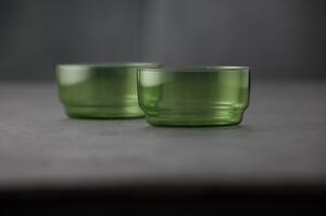 Lyngby Glas Sada skleněných misek Torino 12 cm (2 ks) Green