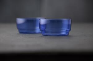 Lyngby Glas Sada skleněných misek Torino 12 cm (2 ks) Blue