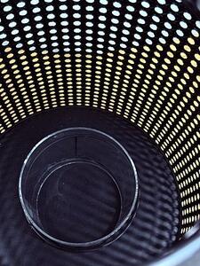 Kovová orientální lampa 47 cm – lucerna na svíci i LED, EU výroba
