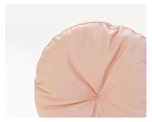 Světle růžový polštář z mikrovlákna Surdic Redondo, ø 45 cm