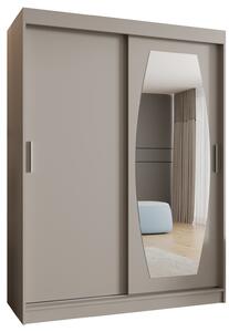 Šatní skříň 150 cm Rosaria (kašmír). Akce -21%