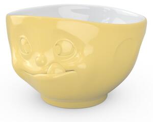 Žlutá porcelánová mlsná miska 58products