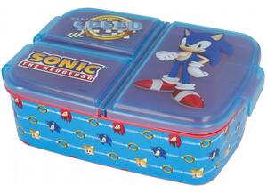 Multibox na svačinu Ježek Sonic se 3 přihrádkami