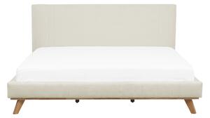 Manželská postel 180 cm TALLE (s roštem) (béžová). 1007530