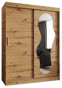 Šatní skříň 150 cm Ulta (dub artisan). Akce -21%