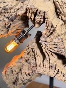 Lampa z teakového kořenového dřeva 98 cm z Jávy