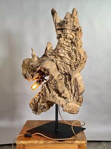 Lampa z teakového kořenového dřeva 98 cm z Jávy