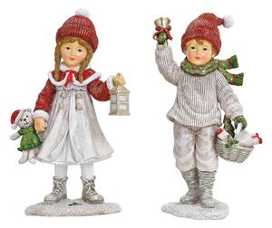 Sada vánočních figurek Děti 12 cm