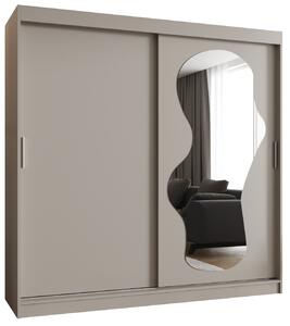 Šatní skříň 200 cm Ulta (kašmír). Akce -20%
