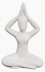 Teraco socha sedící jogínky – 62 cm
