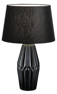 Stolní lampa Kera, textilní stínidlo, 58 cm