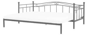 Rozkládací postel 90 cm TULO (s roštem) (černá). 1007540