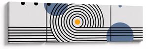 Obraz - Minimalistická abstrakce N⁰1 (170x50 cm)