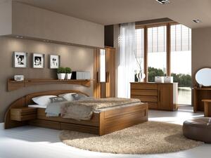 Masivní postel PAVLA | BUK průběžný | 180x200 cm | JELÍNEK nábytek