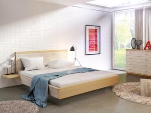 Levitující masivní postel AMANTA | DUB průběžný | 180x200 cm | JELÍNEK nábytek