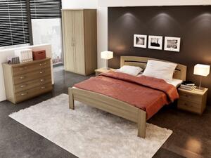 Masivní postel MICHAELA | BUK průběžný | 180x200 cm | JELÍNEK nábytek