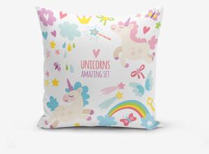 Povlak na polštář s příměsí bavlny Minimalist Cushion Covers Unicorn Child, 45 x 45 cm