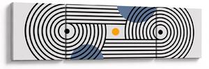 Obraz - Minimalistická abstrakce N⁰3 (170x50 cm)
