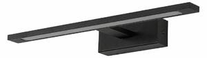 TK Lighting Černé LED svítidlo nad zrcadlo Gallery 41,5cm 12W TK18000