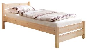 POSTEL, 100/200 cm barvy borovice MID.YOU - Jednolůžkové postele, Online Only