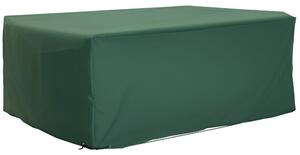 Ochranný obal na zahradní nábytek Outsunny 600D Oxford Zelený 210 x 140 x 80 cm | Aosom