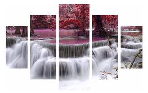 Vícedílný obraz Waterfall, 92 x 56 cm