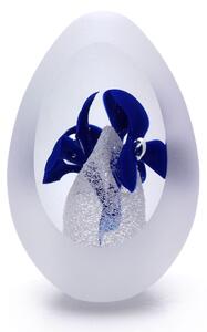 Artcristal Bohemia Broušené těžítko - dekor 04 Barva: Modrá, Výška: 7 cm