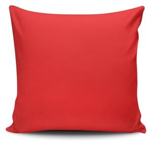 Červený polštář Sacha, 45 x 45 cm