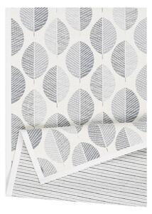 Bílý vzorovaný oboustranný koberec Narma Pärna, 230 x 160 cm