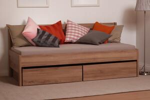 Dřevěná postel Tina bez područek 200x90